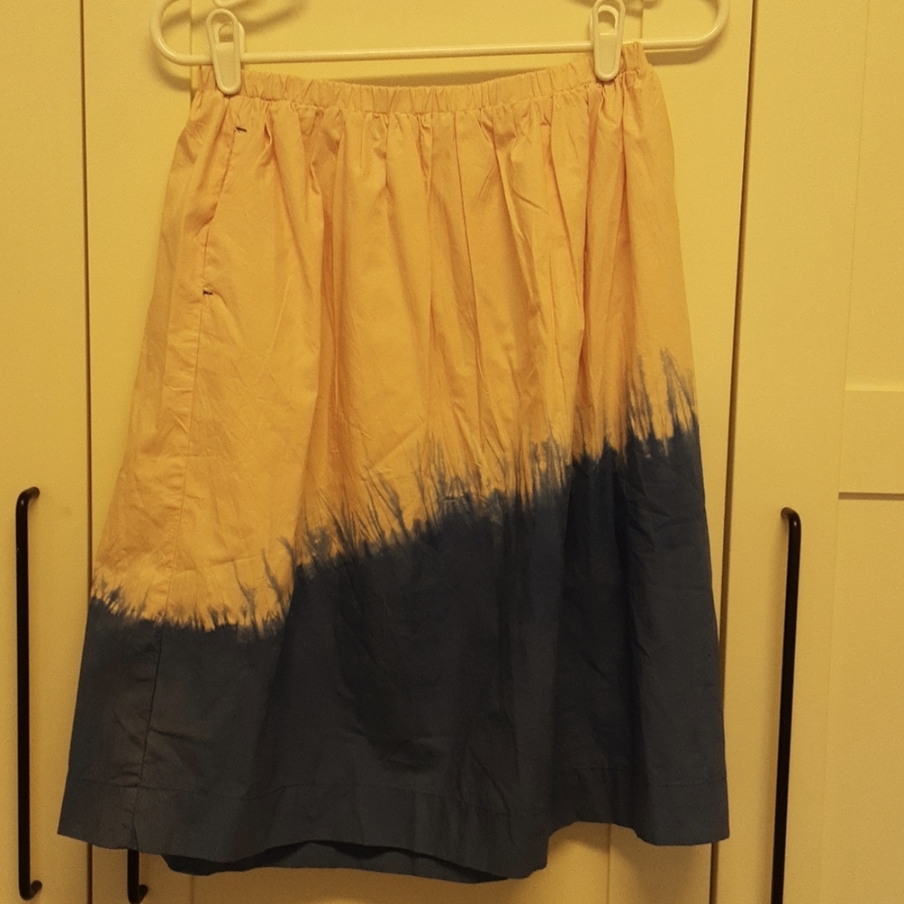 Pink and Blue Skirt